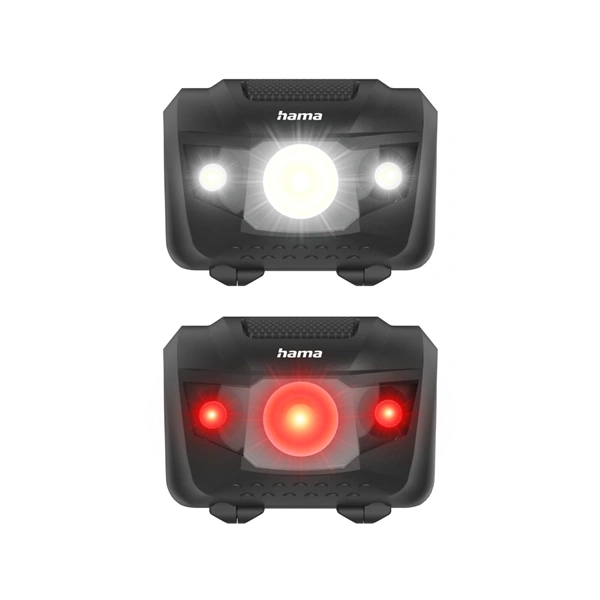 Hama HL200, LED čelovka, svítivost 200 lm, dosvit 55 m, IP44, baterie
