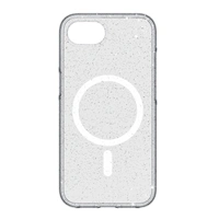 White Diamonds Mag Glitter, kryt pro Apple iPhone 16e, magnetický, průhledný s třpytkami