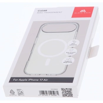 Black Rock Mag Clear Case, kryt pro Apple iPhone Air, magnetický, průhledný