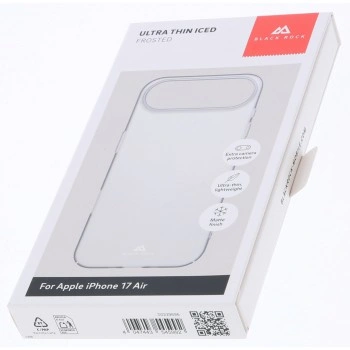 Black Rock Ultra Thin Iced, kryt pro Apple iPhone Air, matný průhledný