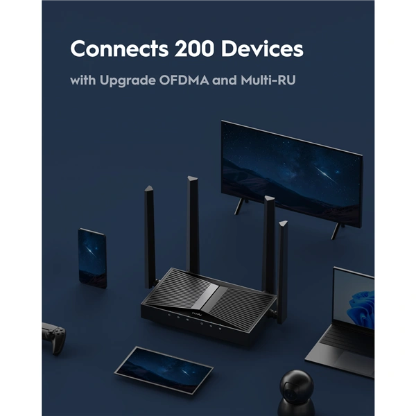 Cudy BE3600 Wi-Fi 7 Mesh 2.5G router (WR3600H)