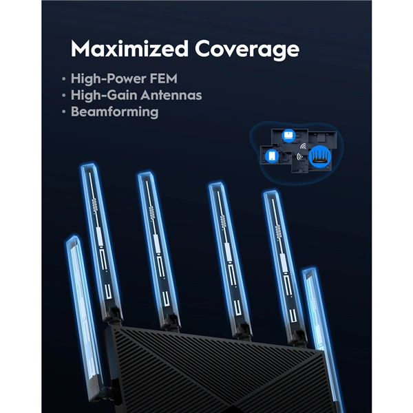 Cudy BE11000 Wi-Fi 7 Tri-Band Mesh 2.5G router (WR11000)