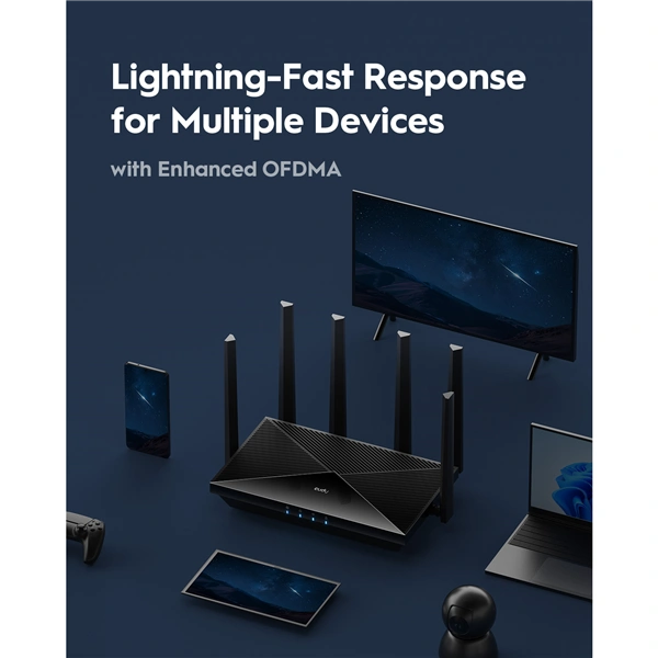 Cudy BE6500 Wi-Fi 7 Mesh 2.5G router (WR6500H)