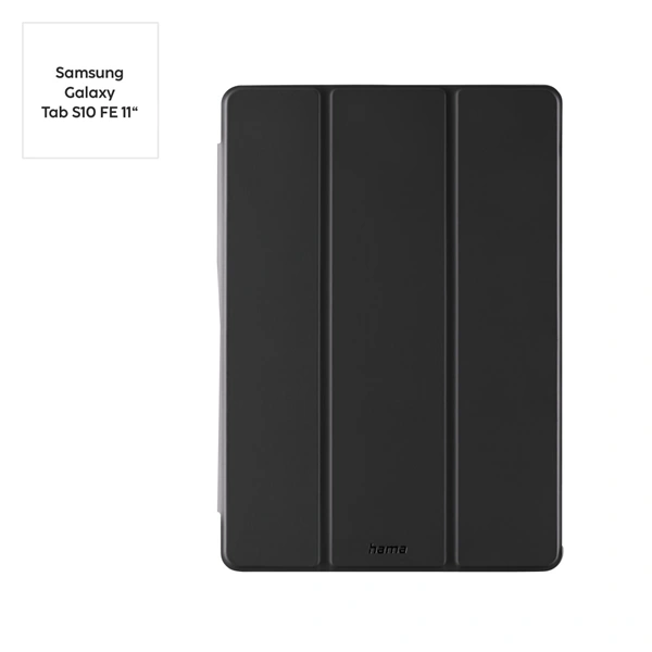 Hama Fold Clear, pouzdro pro Samsung Galaxy Tab S10 FE/S9 FE 10,9", s přihrádkou na pero, černé