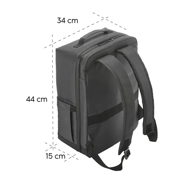 Hama Traveller, batoh na notebook do 16,2" (41 cm), prostor pro oblečení, antracitový