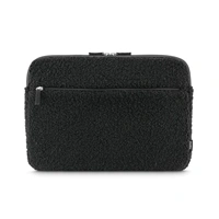 Hama Cozy, obal na notebook, 14,1-15,6" (36-40 cm), chlupatý, přední kapsa, černý