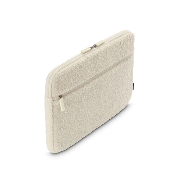 Hama Cozy, obal na notebook, 14,1-15,6" (36-40 cm), chlupatý, přední kapsa, béžový