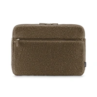 Hama Cozy, obal na notebook, 14,1-15,6" (36-40 cm), chlupatý, přední kapsa, hnědý