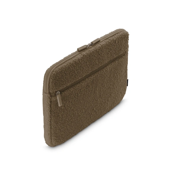Hama Cozy, obal na notebook, 14,1-15,6" (36-40 cm), chlupatý, přední kapsa, hnědý