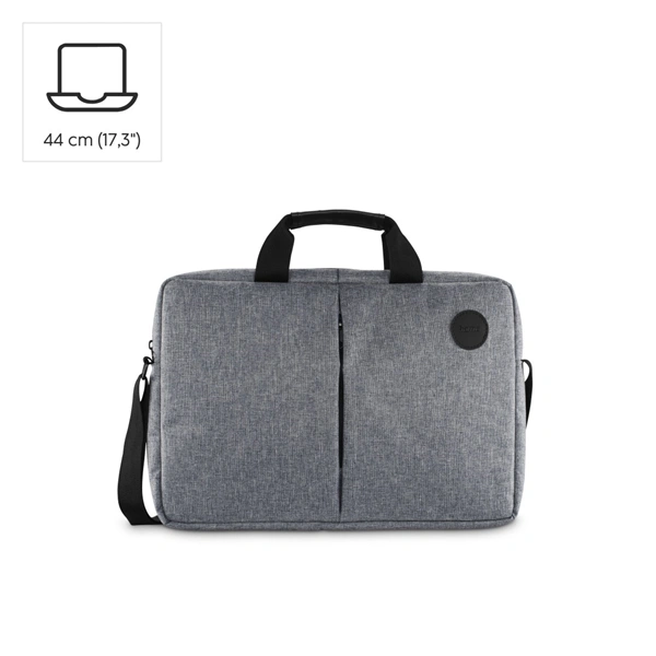 Hama Genua, brašna na notebook, do 44 cm (17,3"), šedá