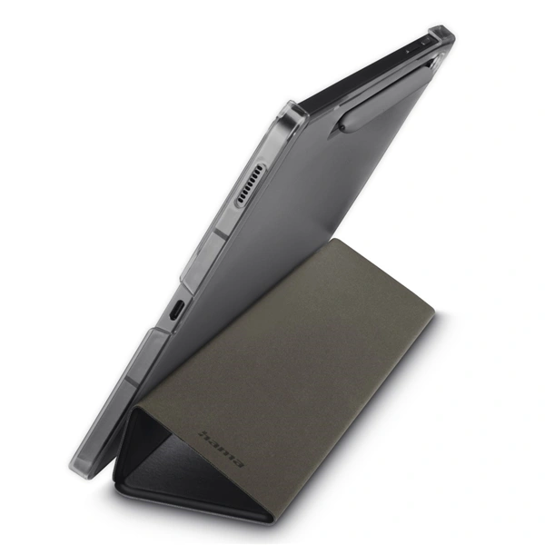 Hama Fold Clear, pouzdro pro Samsung Galaxy Tab S10 Lite 10,9", černé/průhledné