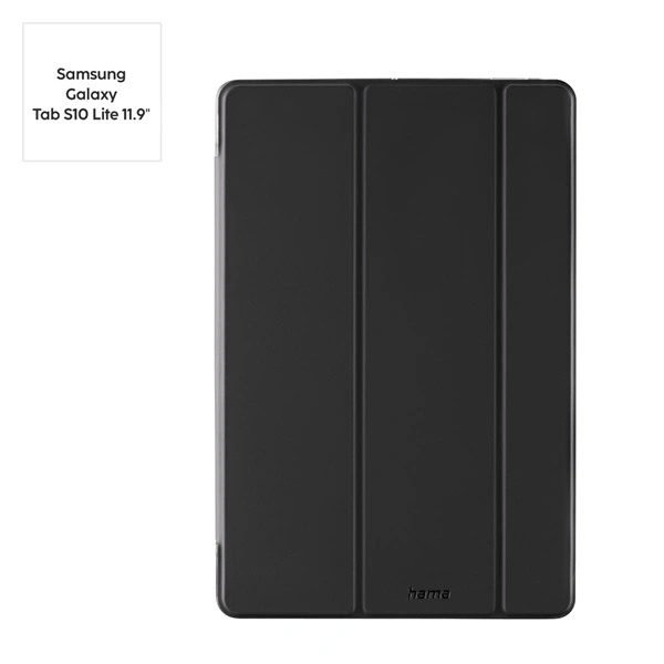 Hama Fold Clear, pouzdro pro Samsung Galaxy Tab S10 Lite 10,9", černé/průhledné