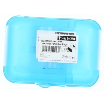 Krabička na svačinu Step by Step, Dolphin Finja, modrá
