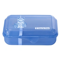 Krabička na svačinu Step by Step, Cat Lilly, modrá