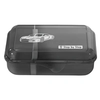 Krabička na svačinu Step by Step, Sports Car Mick, černá