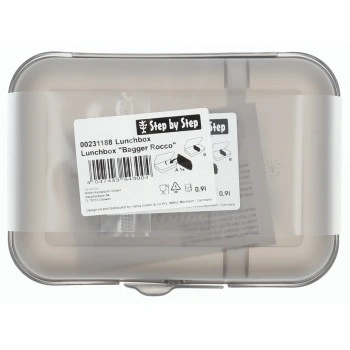 Krabička na svačinu Step by Step, Bagger Rocco, černá