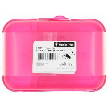 Krabička na svačinu Step by Step, Wild Horse Nora, růžová