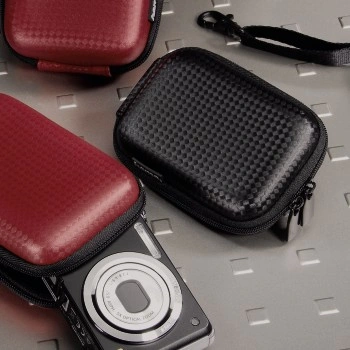 Hama Hardcase Carbon Style 60 L, pouzdro na fotoaparát, černé