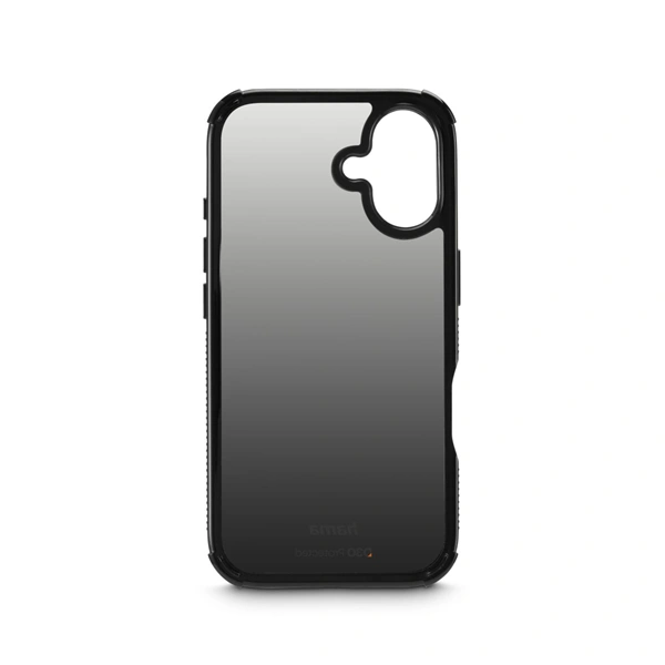 Hama Extreme Protect, kryt pro Apple iPhone 17, materiál D3O®, průhledný černý