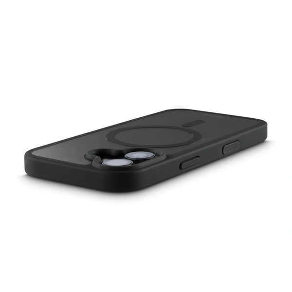 Hama Frame Protect, kryt pro Apple iPhone 17, magnetický, průhledný/černý 