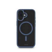 Hama Frame Protect, kryt pro Apple iPhone 17, magnetický, průhledný/modrý