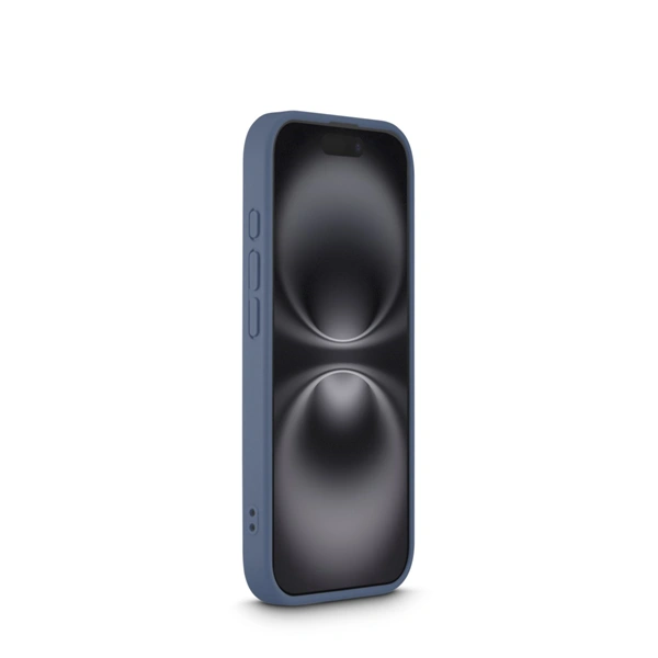 Hama Frame Protect, kryt pro Apple iPhone 17, magnetický, průhledný/modrý