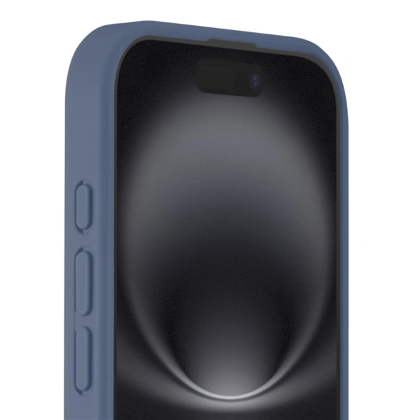 Hama Frame Protect, kryt pro Apple iPhone 17, magnetický, průhledný/modrý