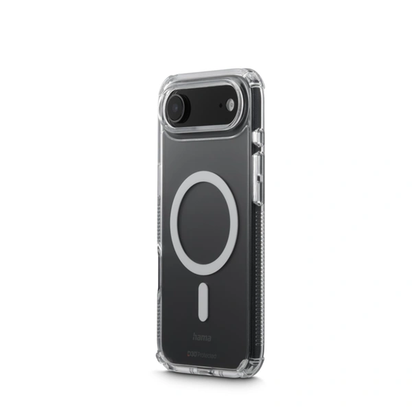 Hama Extreme Protect, kryt pro Apple iPhone Air, magnetický, D3O®, nežloutne, průhledný
