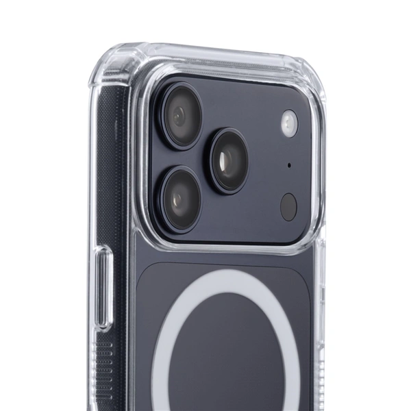 Hama Extreme Protect, kryt pro Apple iPhone 17 Pro, magnetický, D3O®, nežloutne, průhledný