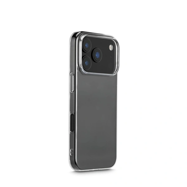 Hama Slim Protect, kryt pro Apple iPhone 17 Pro, ultra tenký, 20 % recyklov. materiálů, průhledný
