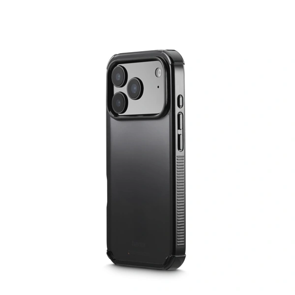 Hama Extreme Protect, kryt pro Apple iPhone 17 Pro, materiál D3O®, průhledný černý