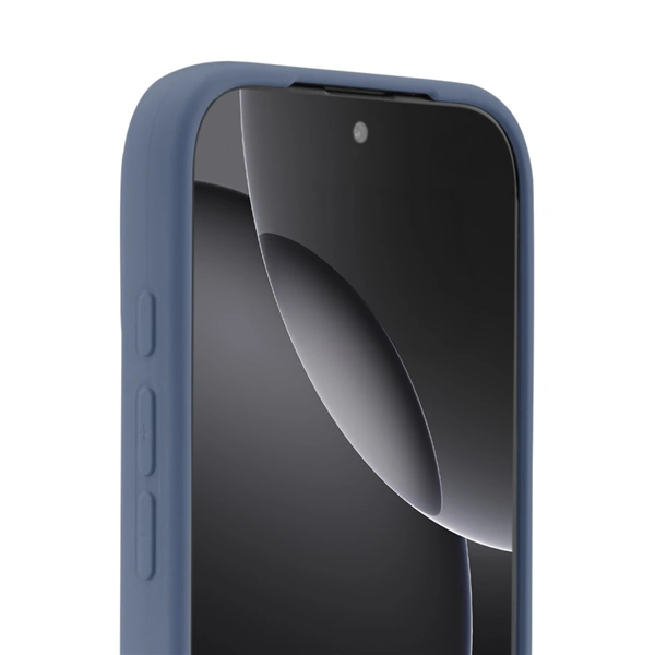 Hama Fantastic Feel, kryt pro Apple iPhone 17 Pro, hebký povrch, modrý