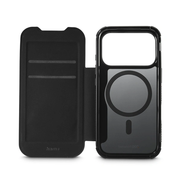 Hama Extreme Protect, pouzdro pro Apple iPhone 17 Pro, magnetické, licence D3O®, černé