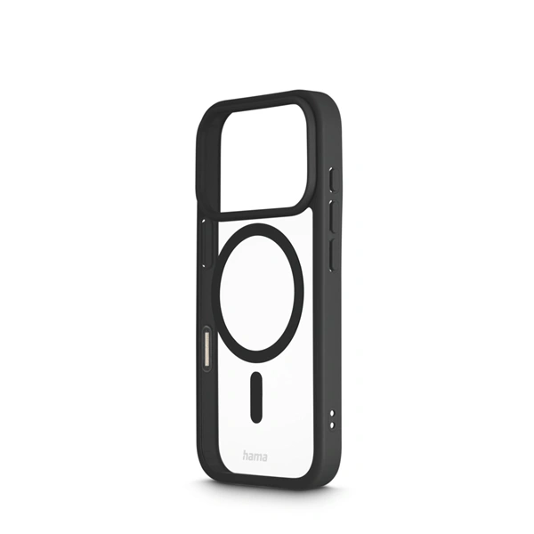 Hama Frame Protect, kryt pro Apple iPhone 17 Pro, magnetický, průhledný/černý 