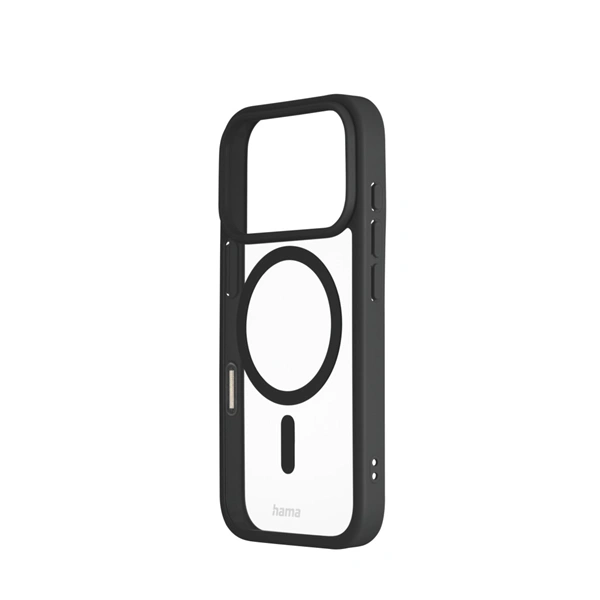 Hama Frame Protect, kryt pro Apple iPhone 17 Pro, magnetický, průhledný/černý 