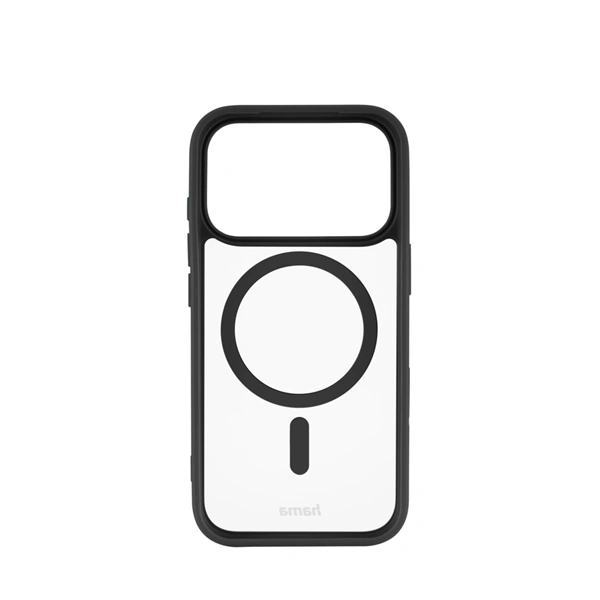 Hama Frame Protect, kryt pro Apple iPhone 17 Pro, magnetický, průhledný/černý 