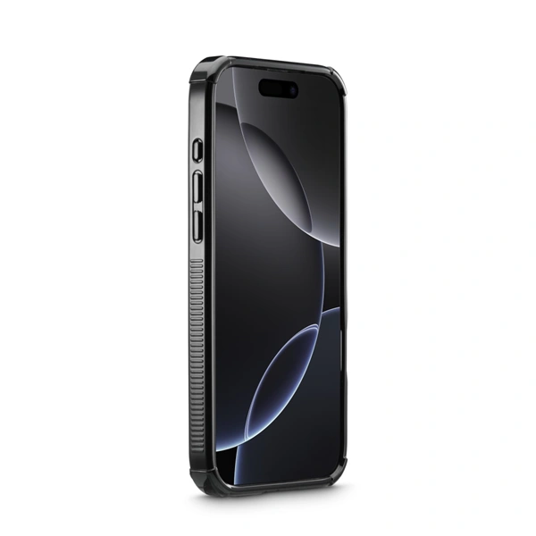 Hama Extreme Protect, kryt pro Apple iPhone 17 Pro Max, materiál D3O®, průhledný černý