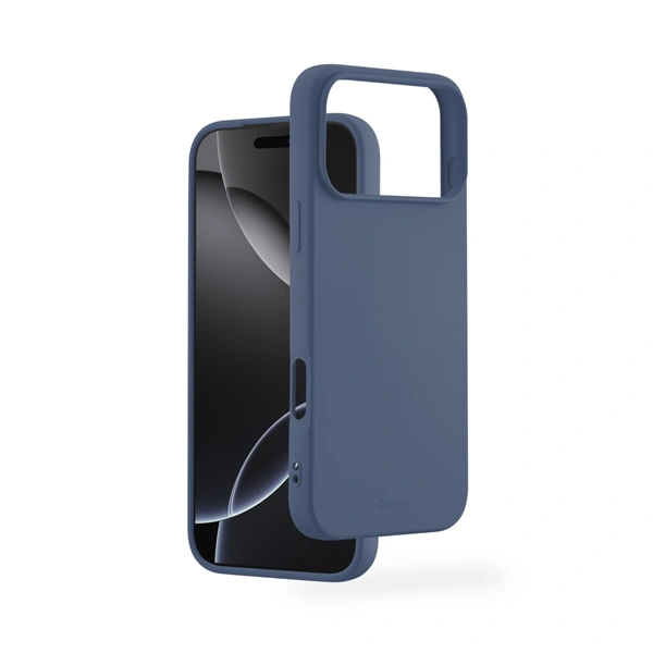 Hama Fantastic Feel, kryt pro Apple iPhone 17 Pro Max, hebký povrch, modrý