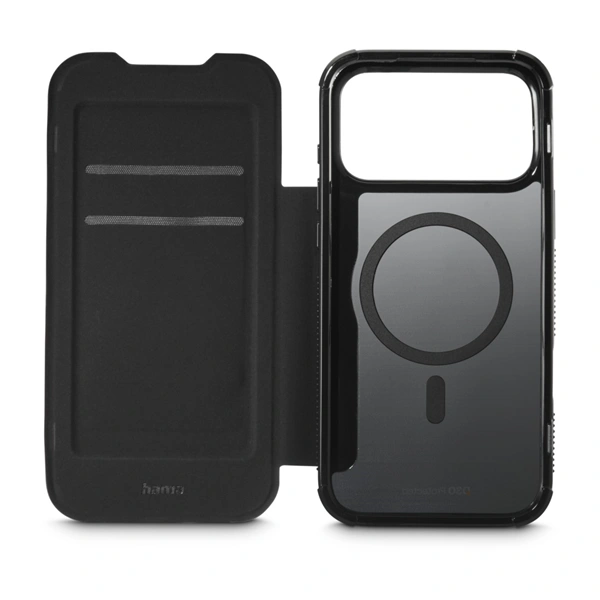 Hama Extreme Protect, pouzdro pro Apple iPhone 17 Pro Max, magnetické, licence D3O®, černé