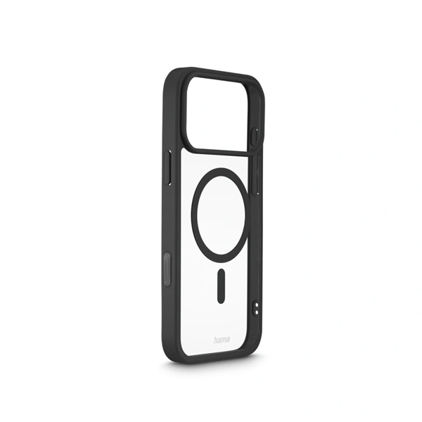 Hama Frame Protect, kryt pro Apple iPhone 17 Pro Max, magnetický, průhledný/černý 