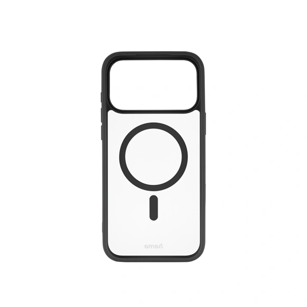 Hama Frame Protect, kryt pro Apple iPhone 17 Pro Max, magnetický, průhledný/černý 