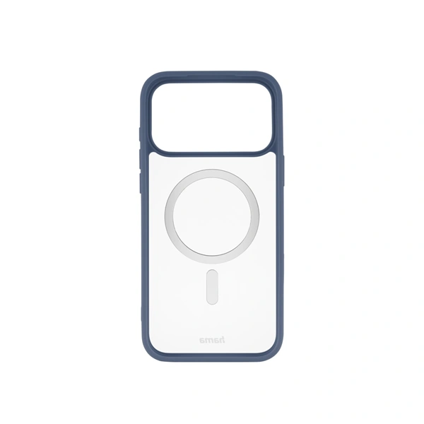 Hama Frame Protect, kryt pro Apple iPhone 17 Pro Max, magnetický, průhledný/modrý