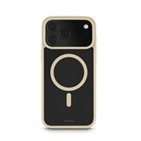 Hama Frame Protect, kryt pro Apple iPhone 17 Pro Max, magnetický, průhledný/béžový