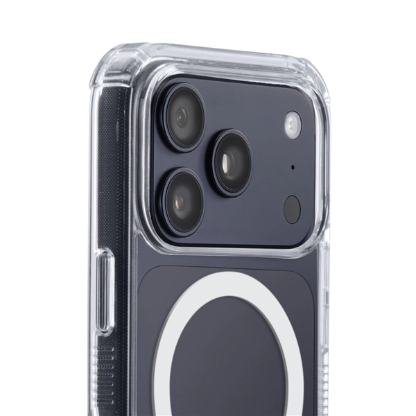 Hama Extreme Protect, kryt pro Apple iPhone 17 Pro, magnetický, D3O®, nežloutne, průhledný