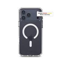 Hama Extreme Protect, kryt pro Apple iPhone 17 Pro Max, magnetický, D3O®, nežloutne, průhledný