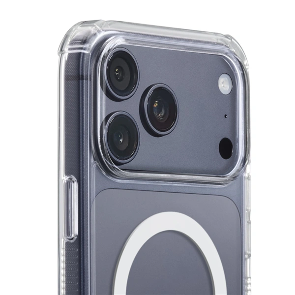 Hama Extreme Protect, kryt pro Apple iPhone 17 Pro Max, magnetický, D3O®, nežloutne, průhledný