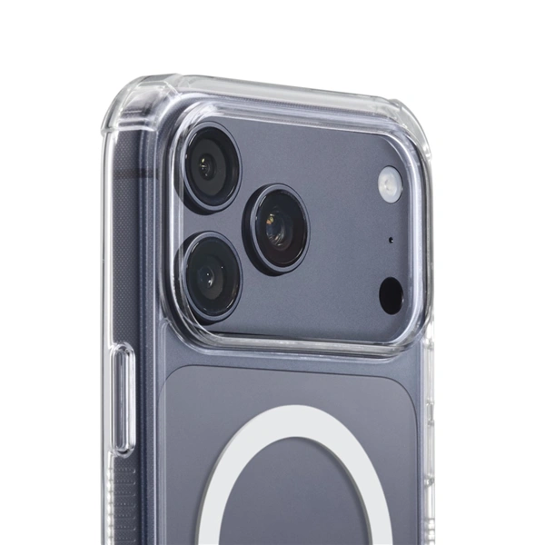 Hama Extreme Protect, kryt pro Apple iPhone 17 Pro Max, magnetický, D3O®, nežloutne, průhledný