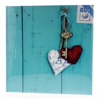 Hama album klasick RUSTICO 30x30 cm, 100 stran, Love Key