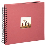 Hama album klasick spirlov FINE ART 28x24 cm, 50 stran, flamingo