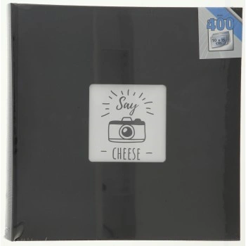 Hama album klasické FINE ART 30x30 cm, 100 stran, černá, černé listy